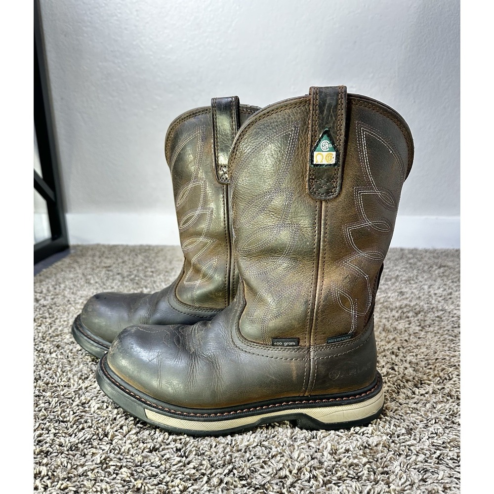 ARIAT Women's Size 6.5 B‎ Work Boot Composite Toe Riveter CSA Waterproof